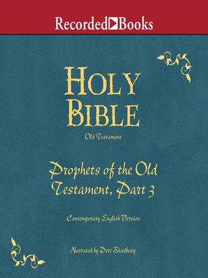 cover image of Holy Bible Prophets-Part 3 Volume 16